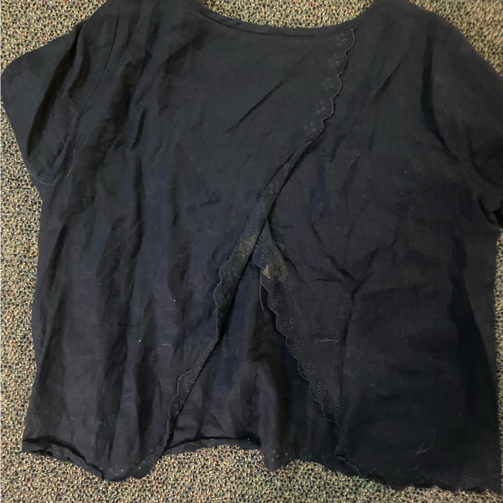 Open back J-Crew Top - Picture 3 of 4